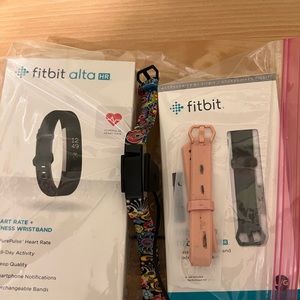 Fitbit: like brand new, hardly ever worn. Just not what I was expecting